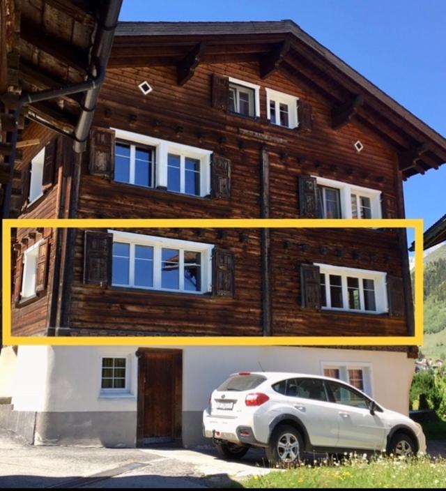 Casa Nacla Sedrun/Surrein Apartment Exterior foto