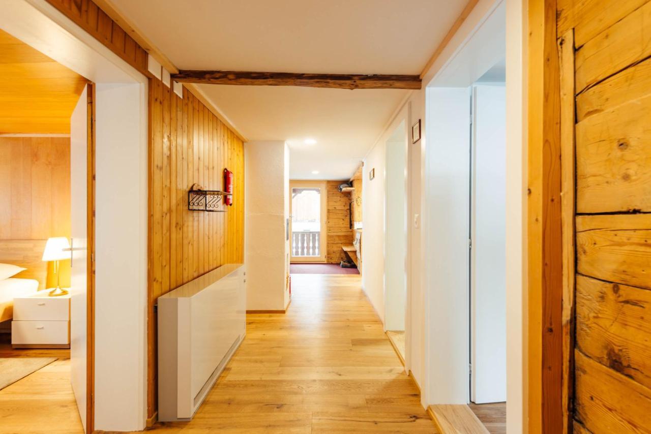 Casa Nacla Sedrun/Surrein Apartment Exterior foto